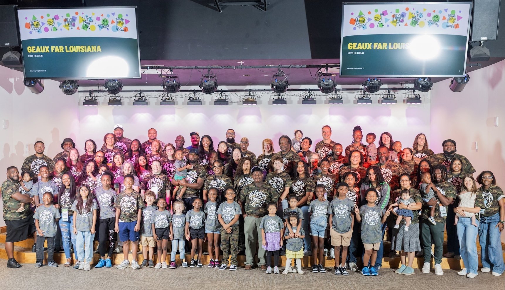 Geaux Far Louisiana retreat